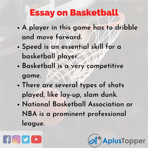 Basketball Game Essay